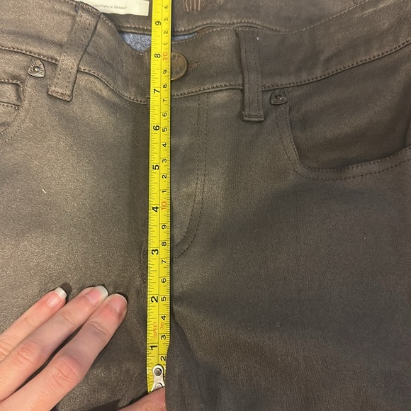 Toothpick skinny faux suede pants - Picture 10 of 10